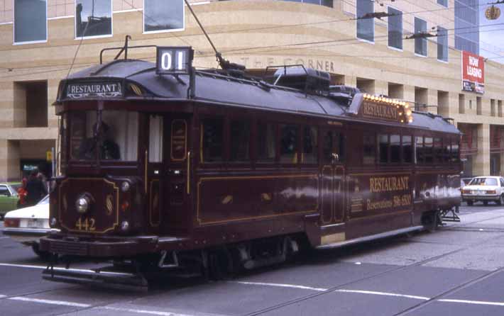 Yarra Trams Class W restaurant car 442